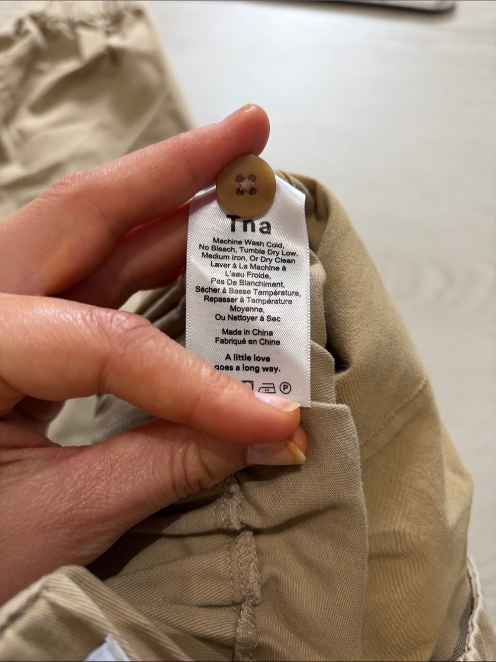 TNS Small demin jogger chinos - Picture 8 of 8